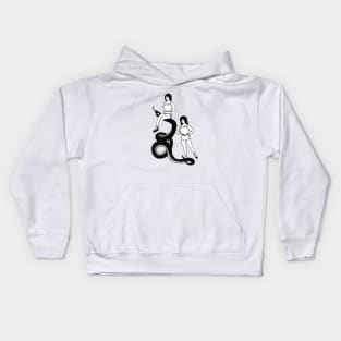 THE SLITHER SISTERS Kids Hoodie